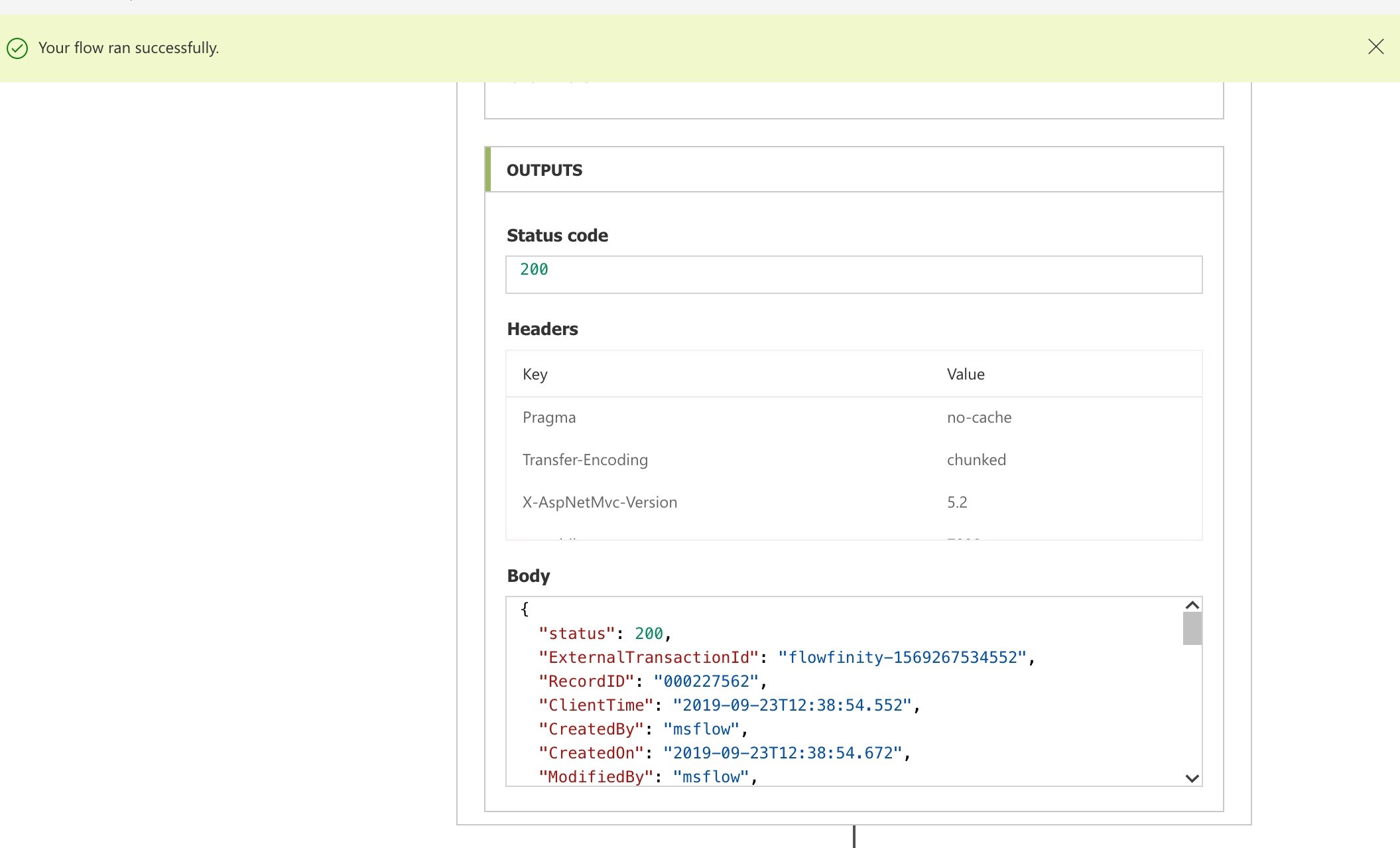 Flowfinity - Using REST to submit records to Flowfinity using Power Automate